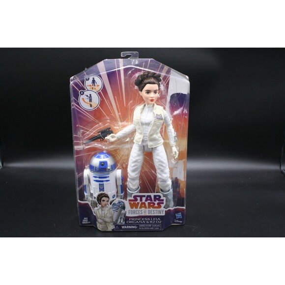 ⚡Star Wars Forces of Destiny Princess Leia Organa and R2-D2 Adventure Set⚡ - Picture 1 of 7